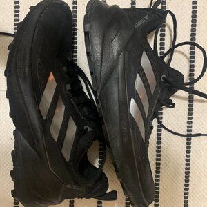 Adidas Size 9 Terrax Black Hiking Trail Shoes Outdoor